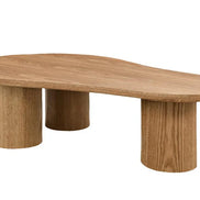 ORGANIKO coffee table 130cm oak wood look natural