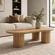 ORGANIKO coffee table 130cm oak wood look natural