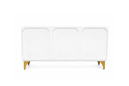 Komód GOLDEN SUNSET 140 cm 3D mangófa fehér
