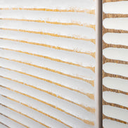Komód GOLDEN SUNSET 140 cm 3D mangófa fehér