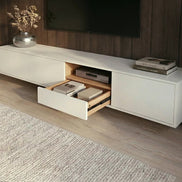 Loft függesztett TV-szekrény, 200 cm