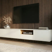 Loft függesztett TV-szekrény, 200 cm