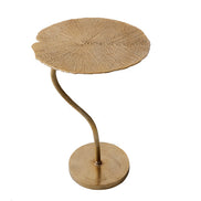 Lerakóasztal LEAF 40 cm arany
