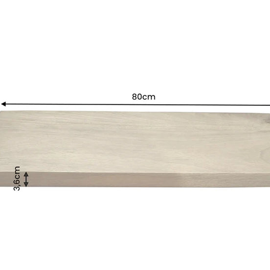 Pure mangófa falipolc, 80 cm