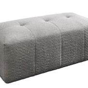 Lábtartó ROYAL 120 cm rugós mag buklé szürke