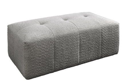 Lábtartó ROYAL 120 cm rugós mag buklé szürke