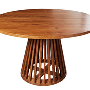 Étkezőasztal MAISON JADE 130 cm kerek akácfa