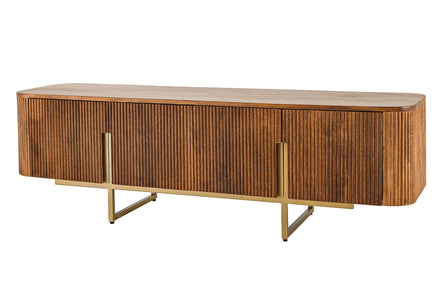 GATSBY TV Stand 160cm retro style mango gold