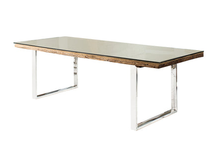 Glass plate 180x100cm for dining tables 12mm tempered glass
