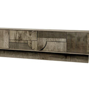ART DECO TV Stand 200cm 3D mango wood grey