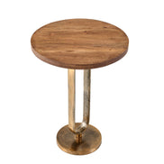 Side Table ELEGANCE 60cm mango wood top