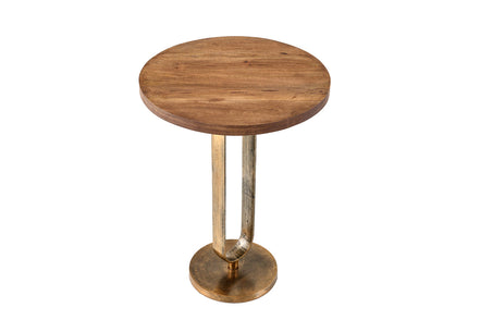 Side Table ELEGANCE 60cm mango wood top