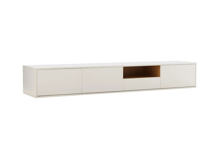 Loft függesztett TV-szekrény, 200 cm