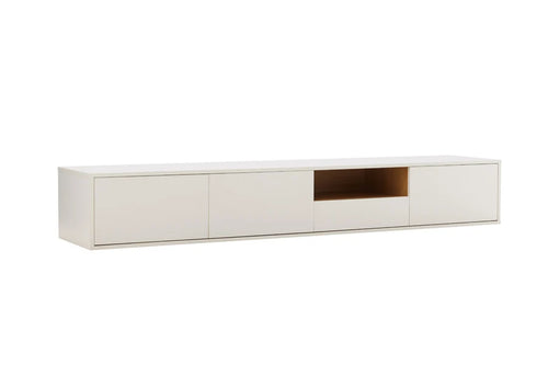 Loft függesztett TV-szekrény, 200 cm