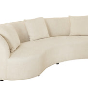 Kanapé ATELIER 230 cm háromszemélyes buklé bézs