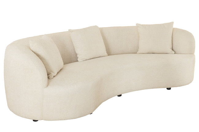 Kanapé ATELIER 230 cm háromszemélyes buklé bézs