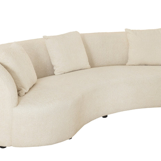 Kanapé ATELIER 230 cm háromszemélyes buklé bézs