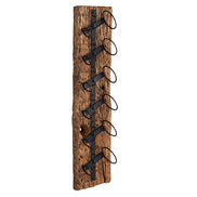 EUPHORIA BARRACUDA wall-mounted wine rack, 100cm, solid teak wood
