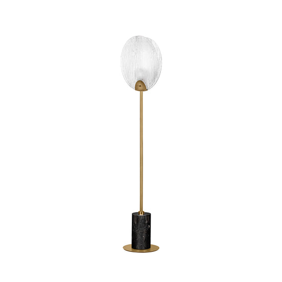 Shelina LED dekoratív állólámpa modern stílusban, matt arany színben