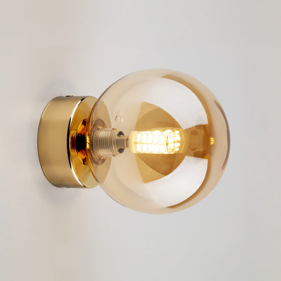 Estera glass wall lamp, modern style