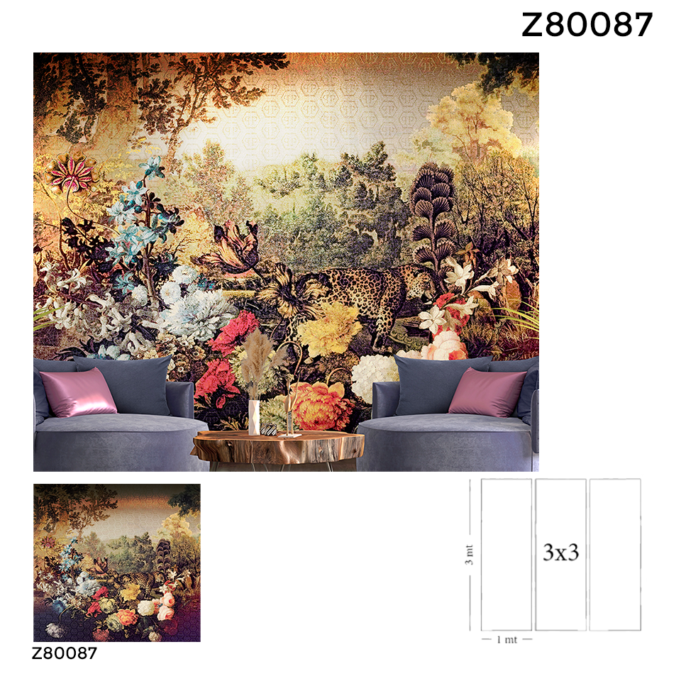Philipp Plein 2 – Wild Garden Panel