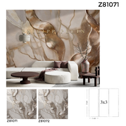 Philipp Plein 2 – Marble Silver Panel