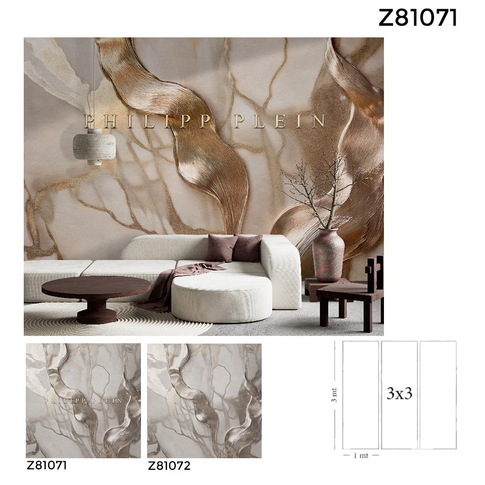 Philipp Plein 2 – Marble Silver Panel