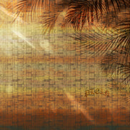 Philipp Plein 2 – Tropical Grid Panel
