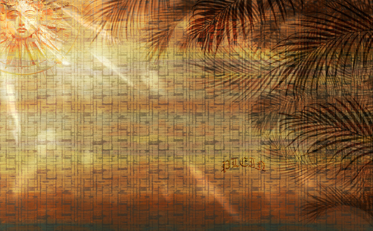 Philipp Plein 2 – Tropical Grid Panel