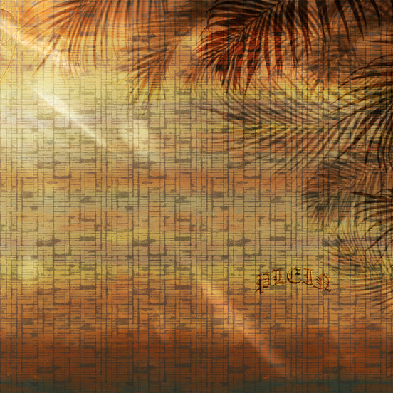 Philipp Plein 2 – Tropical Grid Panel