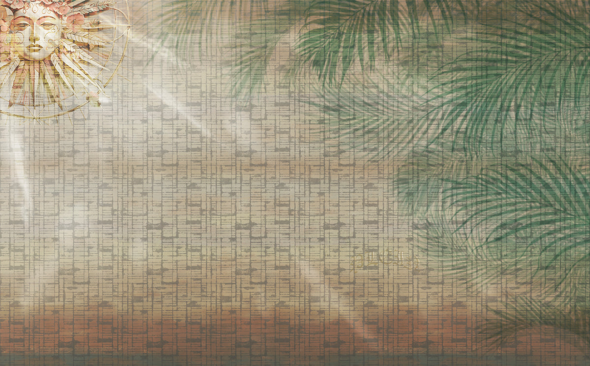 Philipp Plein 2 – Tropical Grid Panel