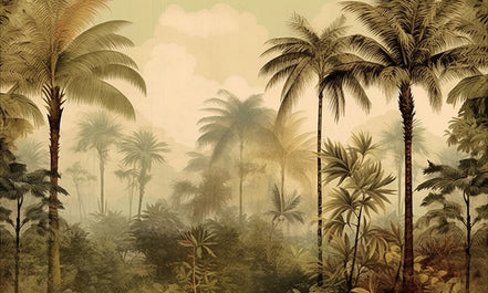 Philipp Plein 2 – Tropical Palm Panel