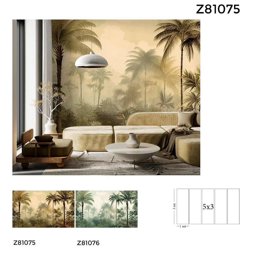 Philipp Plein 2 – Tropical Palm Panel