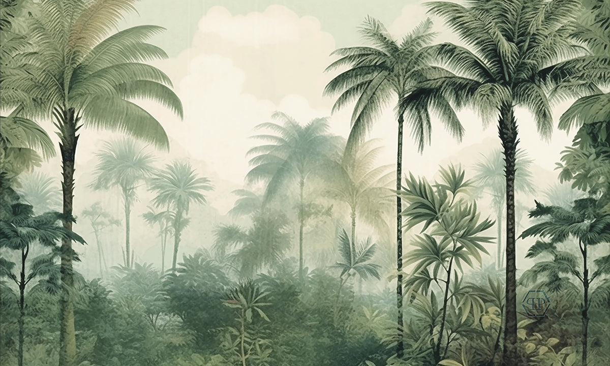 Philipp Plein 2 – Tropical Palm Panel