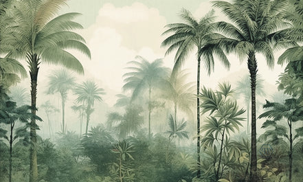 Philipp Plein 2 – Tropical Palm Panel
