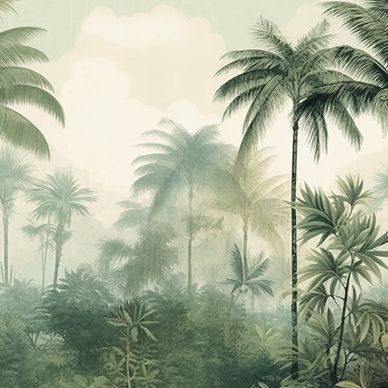Philipp Plein 2 – Tropical Palm Panel