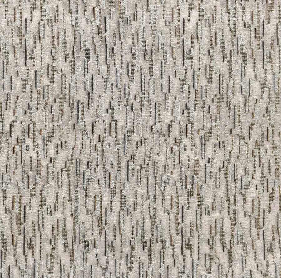 CALEM JACQUARD VELVET 01 White Linen textil