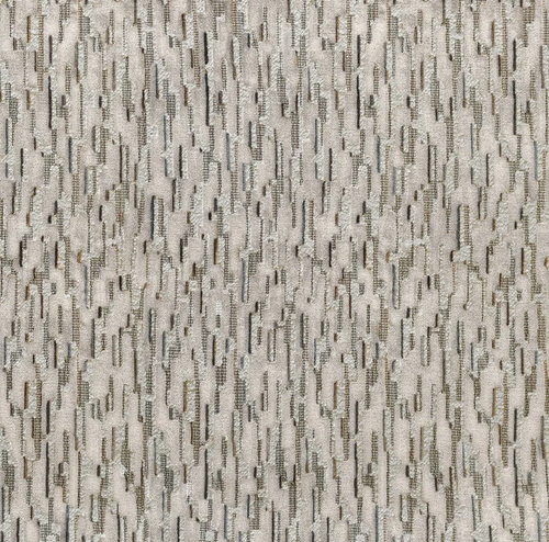 CALEM JACQUARD VELVET 01 White Linen textil