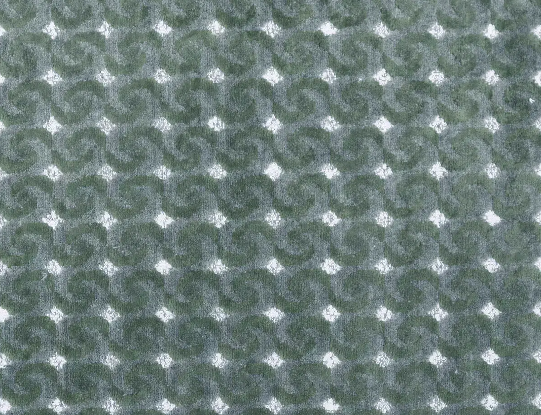 FRISSON VELVET 06 Sage Green textil