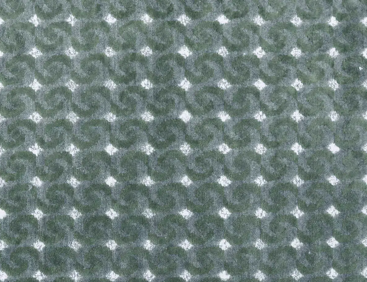 FRISSON VELVET 06 Sage Green textil