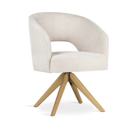 ATREVE INES SUPREME Swivel WOOD szék