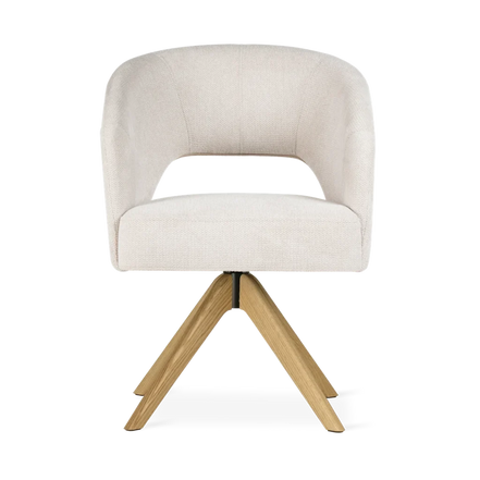 ATREVE INES SUPREME Swivel WOOD szék