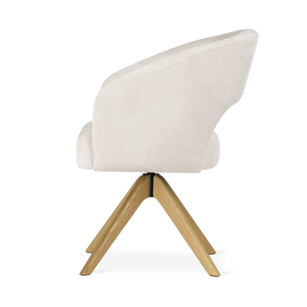 ATREVE INES SUPREME Swivel WOOD szék