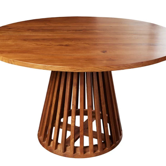 Étkezőasztal MAISON JADE Ø 120 cm kerek akácfa