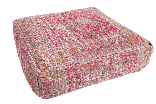 OLD MARRAKESCH piros szövött padlópárna, 70 cm