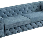 MODERN BAROCK 235 cm petrolkék kanapé