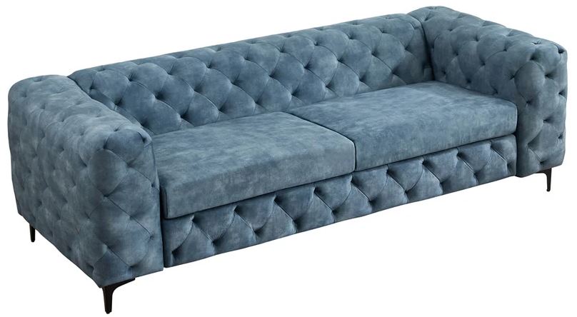 MODERN BAROCK 235 cm petrolkék kanapé