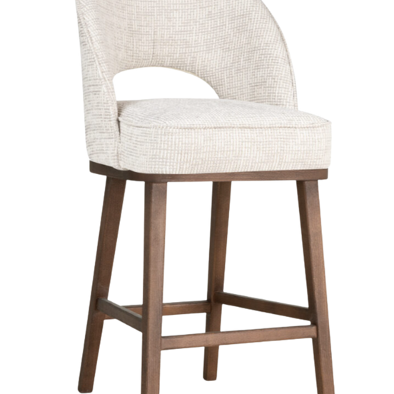 PONTE SUPREME WOOD M kárpitozott bárszék