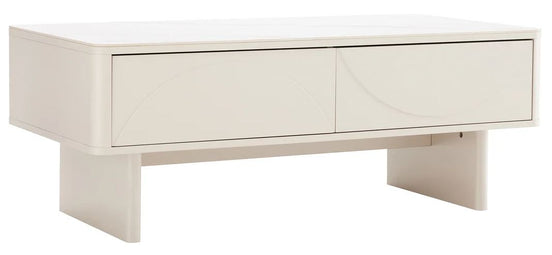 SAVOY 120 cm fehér dohányzóasztal